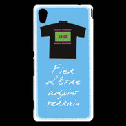 Coque Sony Xperia M4 Aqua Bonus offensif-Défensif Adjoint terrain Bleu 2