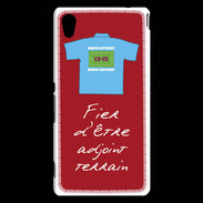 Coque Sony Xperia M4 Aqua Bonus offensif-Défensif Adjoint terrain Rouge 2