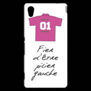 Coque Sony Xperia M4 Aqua Pilier gauche Bonus offensif-défensif Blanc