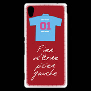 Coque Sony Xperia M4 Aqua Pilier gauche Bonus offensif-défensif Rouge 2