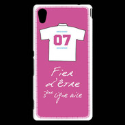 Coque Sony Xperia M4 Aqua Troisième ligne D Bonus offensif-défensif Rose