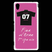 Coque Sony Xperia M4 Aqua Troisième ligne D Bonus offensif-défensif Rose 2