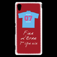 Coque Sony Xperia M4 Aqua Troisième ligne D Bonus offensif-défensif Rouge 2