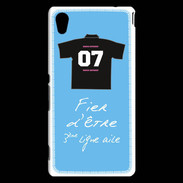 Coque Sony Xperia M4 Aqua Troisième ligne D Bonus offensif-défensif Bleu 2