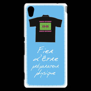 Coque Sony Xperia M4 Aqua Préparateur physique Bonus offensif-défensif Bleu 2