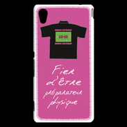 Coque Sony Xperia M4 Aqua Préparateur physique Bonus offensif-défensif Rose 2