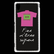 Coque Sony Xperia M4 Aqua Soigneur Bonus offensif-défensif Noir