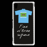 Coque Sony Xperia M4 Aqua Soigneur Bonus offensif-défensif Noir 2