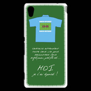 Coque Sony Xperia M4 Aqua Moi je l'ai épousé Bonus offensif-défensif Vert 2