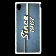 Coque Sony Xperia M4 Aqua Since 1967 Bleu