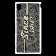 Coque Sony Xperia M4 Aqua Since crane gris 1982