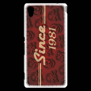 Coque Sony Xperia M4 Aqua Since crane rouge 1981