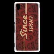 Coque Sony Xperia M4 Aqua Since crane rouge 1990