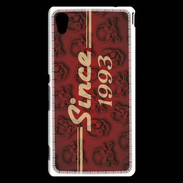Coque Sony Xperia M4 Aqua Since crane rouge 1993