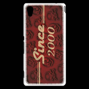 Coque Sony Xperia M4 Aqua Since crane rouge 2000