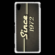 Coque Sony Xperia M4 Aqua Since 1972 gris