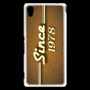 Coque Sony Xperia M4 Aqua Orange since 1978