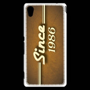 Coque Sony Xperia M4 Aqua Orange since 1986