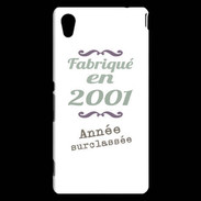 Coque Sony Xperia M4 Aqua Fabriqué en 2001 ZG