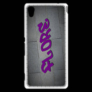 Coque Sony Xperia M4 Aqua Flore Tag