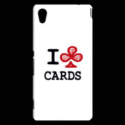 Coque Sony Xperia M4 Aqua I love Cards Club