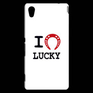 Coque Sony Xperia M4 Aqua I love Lucky