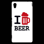 Coque Sony Xperia M4 Aqua I love Beer