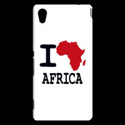 Coque Sony Xperia M4 Aqua I love Africa 2