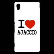 Coque Sony Xperia M4 Aqua I love Ajaccio