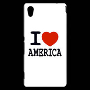Coque Sony Xperia M4 Aqua I love America