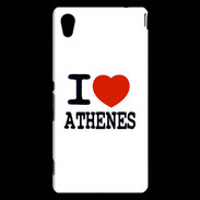 Coque Sony Xperia M4 Aqua I love Athenes