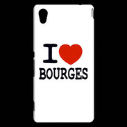 Coque Sony Xperia M4 Aqua I love Bourges