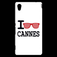 Coque Sony Xperia M4 Aqua I love Cannes 2