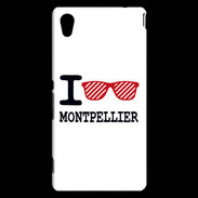Coque Sony Xperia M4 Aqua I love Montpellier 2