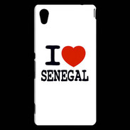 Coque Sony Xperia M4 Aqua I love Sénégal