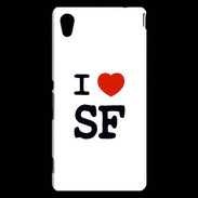 Coque Sony Xperia M4 Aqua I love SF