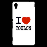 Coque Sony Xperia M4 Aqua I love Toulon