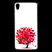 Coque Sony Xperia M4 Aqua Arbre coeurs