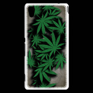Coque Sony Xperia M4 Aqua Feuilles de cannabis 50