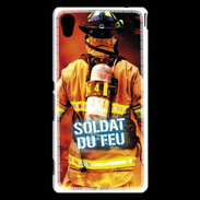 Coque Sony Xperia M4 Aqua Soldat du Feu ZG