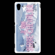 Coque Sony Xperia M4 Aqua Je ride Serre-Chevalier ZG