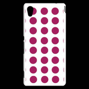 Coque Sony Xperia M4 Aqua pois rouge