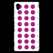 Coque Sony Xperia M4 Aqua pois framboise