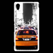 Coque Sony Xperia M4 Aqua Vue d'un taxi à New York PR 10