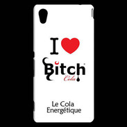 Coque Sony Xperia M4 Aqua I love Bitch Cola 2