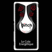 Coque Sony Xperia M4 Aqua Bitch Cola goutte