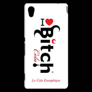 Coque Sony Xperia M4 Aqua I love Bitch Cola