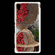 Coque Sony Xperia M4 Aqua DP Panier de fruits