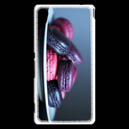 Coque Sony Xperia M4 Aqua Macaron mauve PR 10