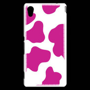 Coque Sony Xperia M4 Aqua vache rose